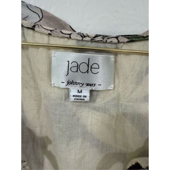 Jade Johnny Was Tiered Juliette Dress M - Picture 10 of 10